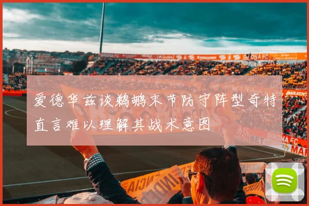 爱德华兹谈鹈鹕末节防守阵型奇特直言难以理解其战术意图